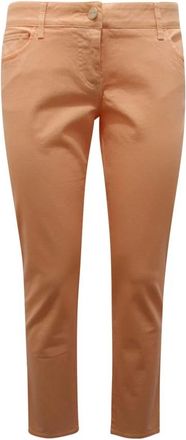 Fendi Flp 609 Broeken - Dames - Vrijetijds broeken - Roze - S - Broeken