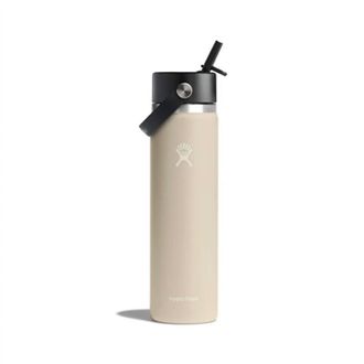 Hydro Flask Wide Mouth Flex Straw Cap Tumbler - 24Oz In Oat