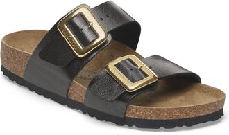 Birkenstock Womens Sydney Cushion Buckle Sandal In Licorice