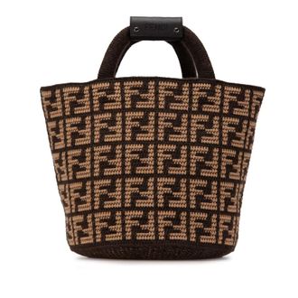 Fendi Pre-owned Fendi Zucca Cashmere Shopping Tote Ladies 9ML8SSC54KR4IMWS