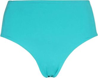 Max Mara high-waist bikini bottoms - women - Elastane/Polyamide - L - Blue