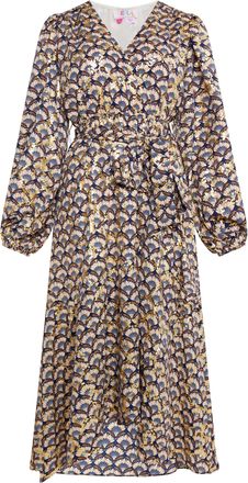 Izia Maxi-jurk met print Dames Navy Veelkleurig