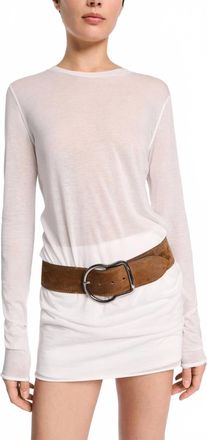 Dorothee Schumacher Layer Love Shirt In Pure White