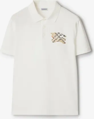 Burberry EKD Check Cotton Polo Shirt, Size: XXXL