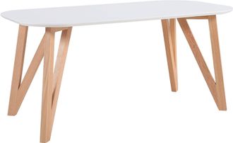 Salesfever Essgruppe »Växjö - Familienfreundlicher Esstisch inkl. Stühle« Set, 5 Stk. tlg. bestehend aus 4 modernen Polsterstühlen und einem 180 cm breitem Tisch