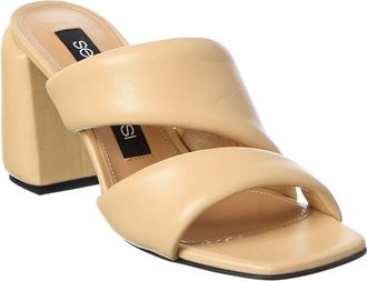Sergio Rossi Spongy 80 Leather Sandal