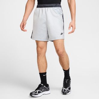 Nike Mens Nike Sportswear Club Flow Football Shorts in Grey | HJ1952-077