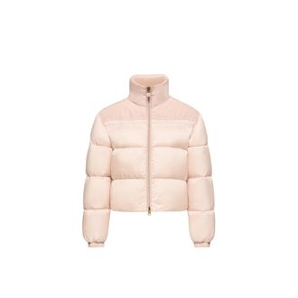 Moncler Moncler Meditation Short Down Jacket, Women, Pink, Size: 00