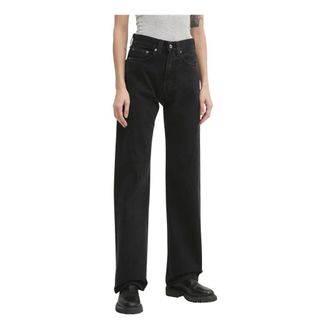 Y / Project Dames, Jeans, Zwart, Maat: W28 Katoen