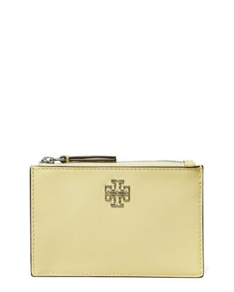 Tory Burch Britten Soft Leather Card Case