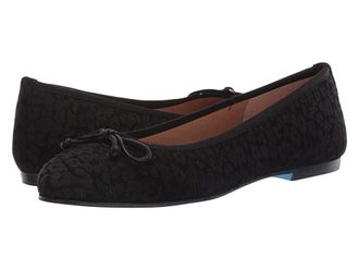 French Sole Nicky Hilton- Paris Womens Shoes Black Suede/Cheetah : 6.5 M