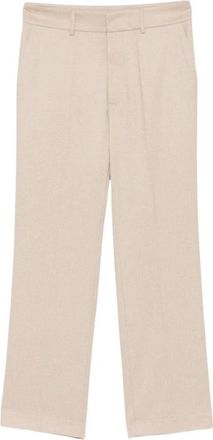 Patrizia Pepe Pantalone Chin&egrave; - Trousers - Hombre - Beige - XL