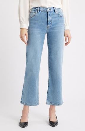 Frame Denim The Mellow Ankle Straight Leg Jeans in Ripple at Nordstrom Rack, Size 34