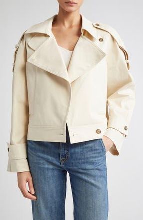 A.L.C. Miles Moto Jacket in Light Lime at Nordstrom Rack, Size X-Large