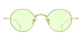 Eyepetizer Woody C.4-1 Mens Sunglasses Gold Size 44