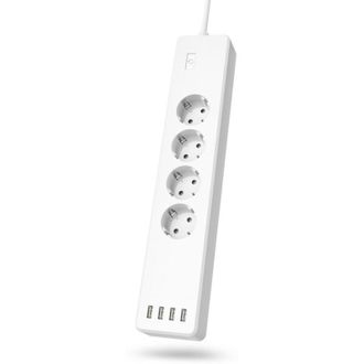 Hama Enchufe Inteligente Wi-fi 4 Tomas Blanco 4 Usb
