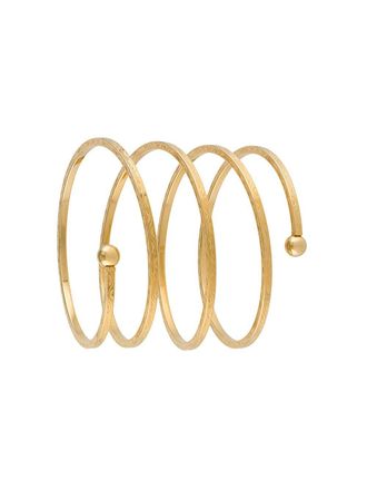 Susan Caplan Vintage Bracciale a spirale anni 90 - Oro