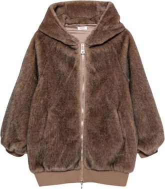 Liu Jo Teddy Jacket - - Jackets - Donna - Marrone - L