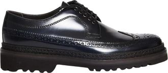 Lo.White Stijlvolle Appaloosa Fori Scuri Schoenen - Heren - Veterschoenen - Blauw - 40 EU - Schoenen