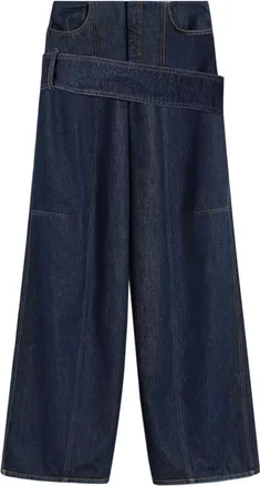 Sportmax Dames, Jeans, Blauw, Maat: XS Katoen