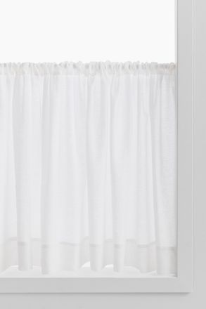 H&M Scheibengardine aus Leinengemisch - White