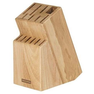 Tescoma 869508 Woody Ceppo per 13 Coltelli e Trinciapollo/Acciaino