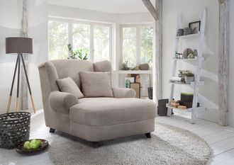 HOME AFFAIRE XXL-Sessel »Oase« mit Wellenunterfederung und 2 Zierkissen