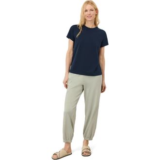 Pact Luxe Essential Crewneck Tee Made With Organic Cotton in Navy Blue at Nordstrom, Size Xx-Large