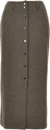 Emporio Armani Knitted midi skirt Woman 38
