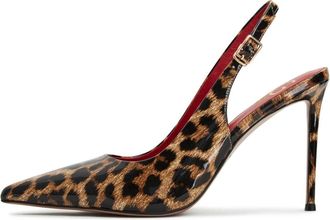 Cesare Gaspari Statement Stiletto Pumps met Hoge Hakken - Dames - Pumps - Bruin - 40 EU - Leer - Schoenen