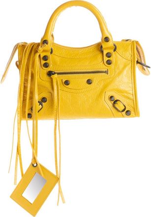 Balenciaga Mini Le City Bag in 7014 Marge Yellow at Nordstrom