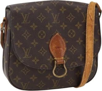 Louis Vuitton Pre-owned Cross Body Bags, female, Brown, Size: ONE SIZE Pre-owned Canvas Cross Body Bag