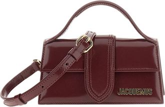 Jacquemus Red Le Bambino Smooth Leather Handbag