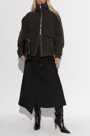 Paul & Shark Jacket With Pockets, Womens, Brown