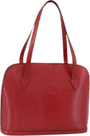 Louis Vuitton Pre-owned Vintage Schoudertas - Dames - Vintage Schoudertas - Rood - ONE Size - Leer - Vintage