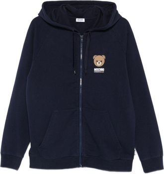 Moschino Silk and Nylon Blend Crew Neck Sweatshirt
