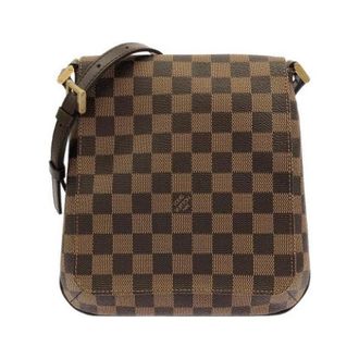 Louis Vuitton Pre-owned Musette Salsa Damier Schoudertas - Dames - Pre-owned - Bruin - Maat: ONE Size