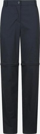 Mountain Warehouse Womens Mountain Warehouse Womens/Ladies Delta Stretch Zip-Off Trousers - Black - Size: 16/32in