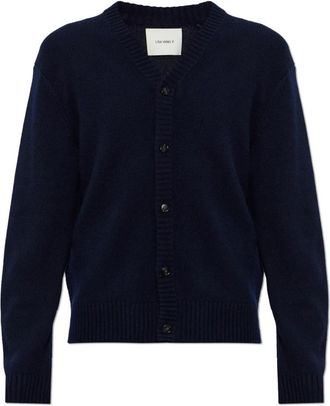 Lisa Yang Cashmere Cardigan Fenris - Heren - Cashmere truien - Blauw - 2XL - Kasjmier - Truien & Vesten