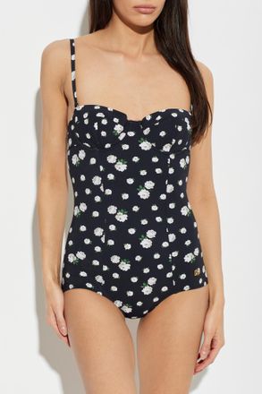 Dolce & Gabbana One-piece Swimsuit, Womens, Black