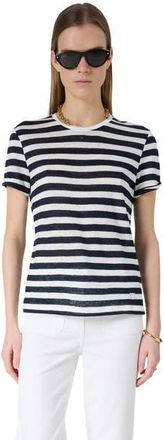 Gerard Darel Mellina Striped T-Shirt in Navy Blue at Nordstrom, Size X-Large