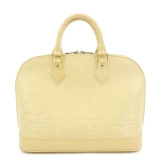Louis Vuitton Alma Epi Leather Beige Leather Handbag (Pre-Owned)