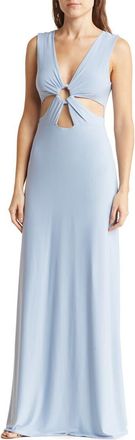 By Design Josetta Sleeveless Maxi Dress in Dusty Blue at Nordstrom Rack, Size X-Small