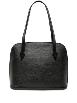 Louis Vuitton 1998 Epi Lussac schoudertas - Zwart
