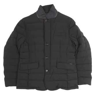 Moorer Winter Jackets, male, Blue, Size: M Down Jackets