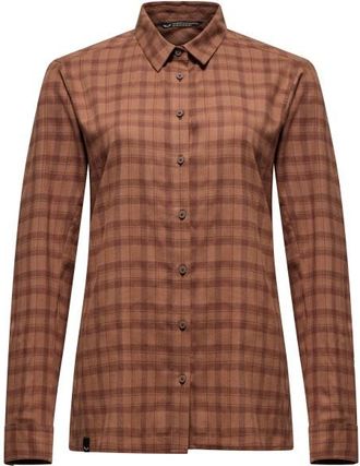 Salewa Fanes Flannel 5PL L/S Shirt Hemd f&uuml;r Damen | braun