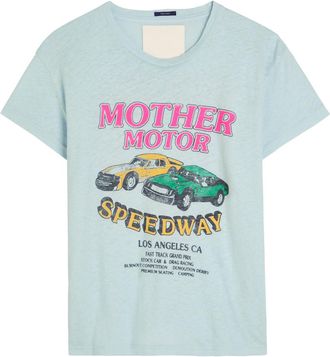 Mother The Sinful Printed Cotton T-shirt - Multicoloured - S (UK8-10 / S)