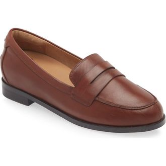 FRANKiE4 Franklin Penny Loafer in Deep Tan at Nordstrom, Size 12