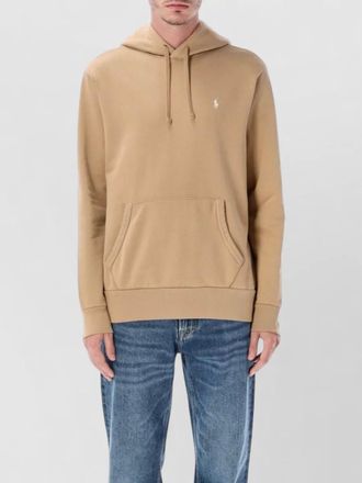 Polo Ralph Lauren loopback fleece hooded sweatshirt kangaroo pocket