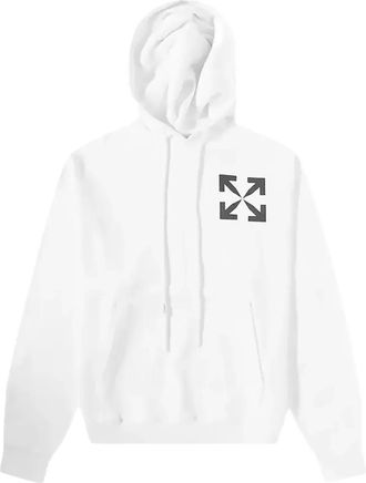 Off-white Single Aarlow Over hoodie - Wit